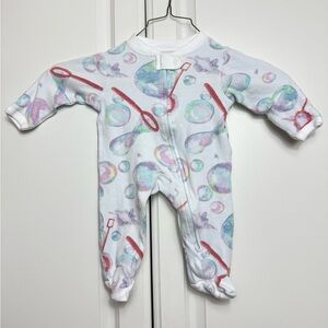 Burt's Bees Baby Bubbles Organic Cotton Footed Sleep & Play - Newborn